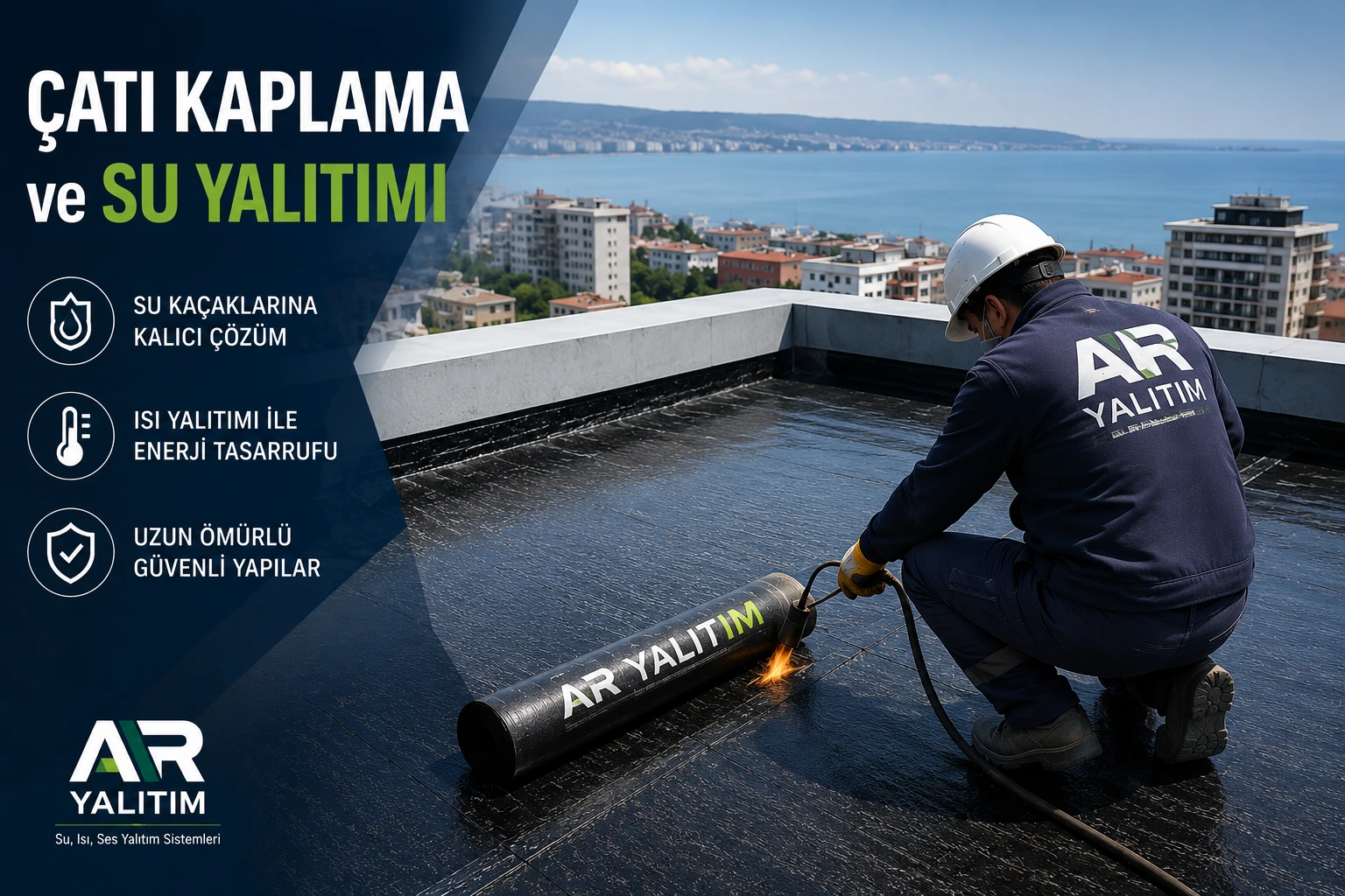 Çatı Kaplama ve Su Yalıtımı Samsun | Uzun Ömürlü ve Güvenilir Yapı Çözümleri